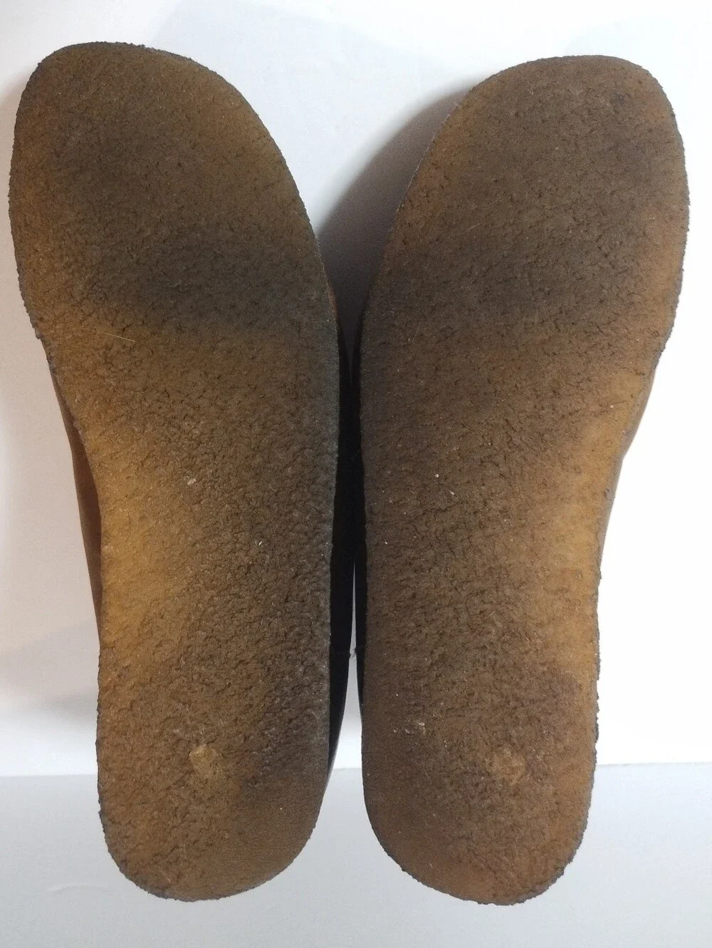 Clarks Wallabee Brown Beeswax Leather Chukka Boots Size 9M